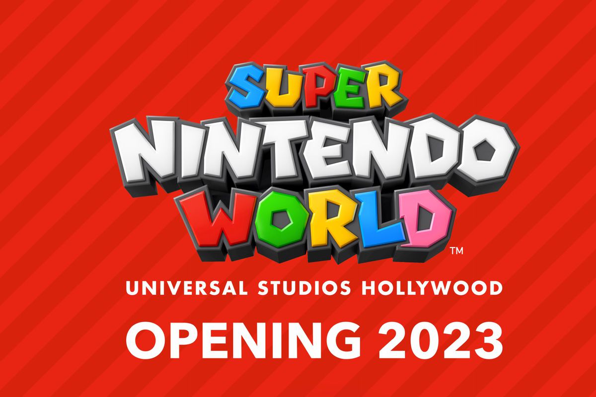 Super Nintendo World, Univeral Stuudios Hollywood, opening 2023