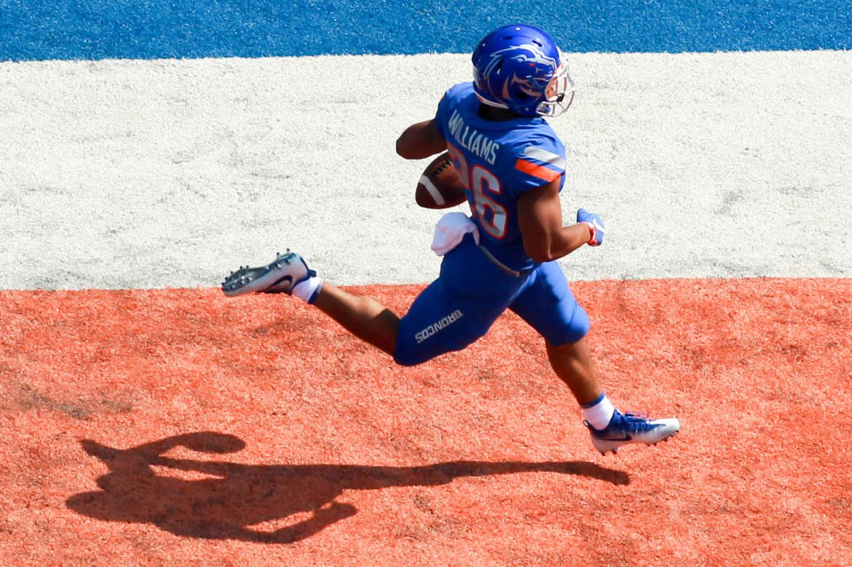 NCAA Football: Troy at Boise State