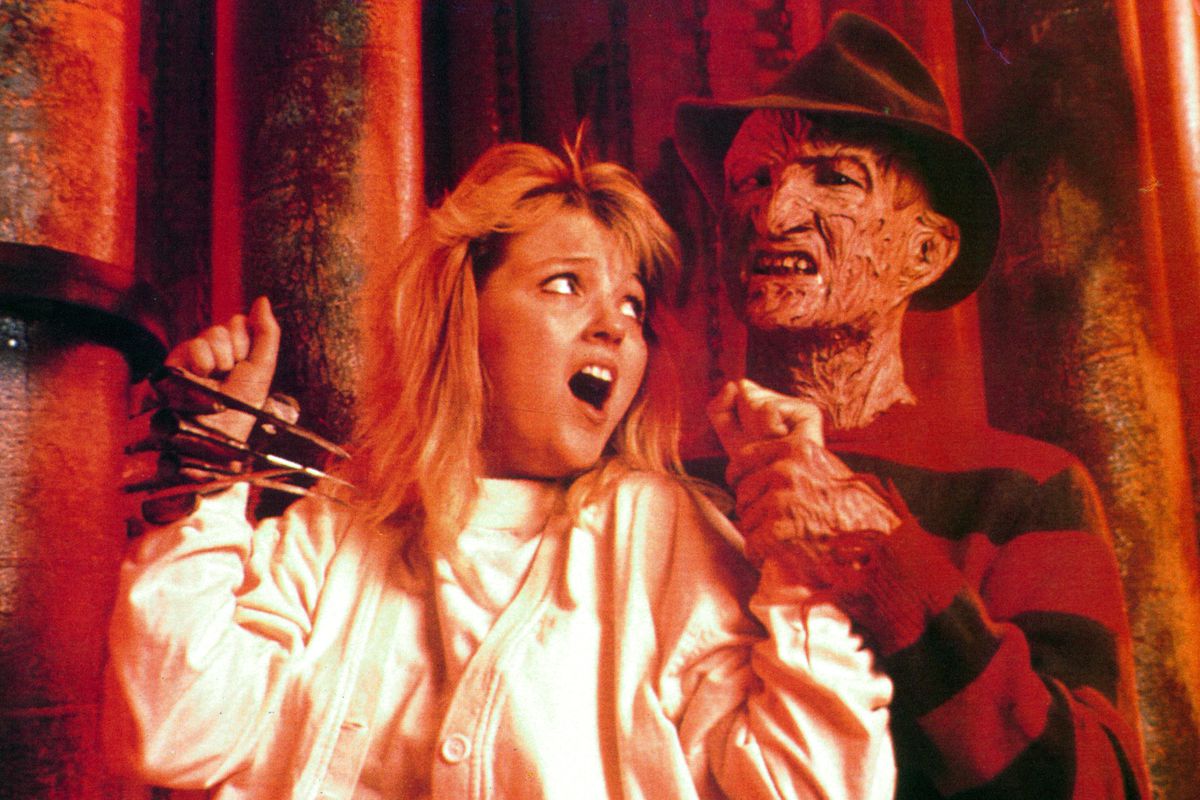 Tuesday Knight And Robert Englund In ‘A Nightmare On Elm Street 4: The Dream Master’