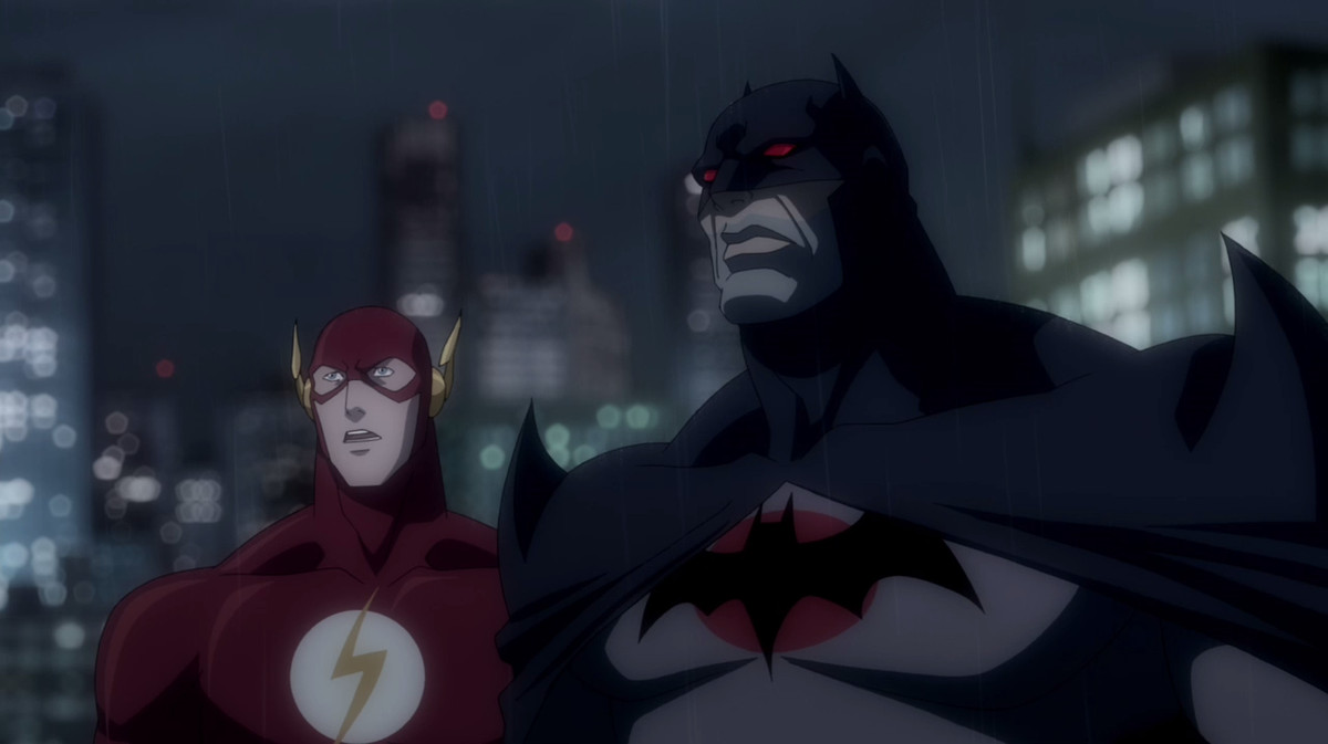 batman and the flash in the flashpoint paradox 2011