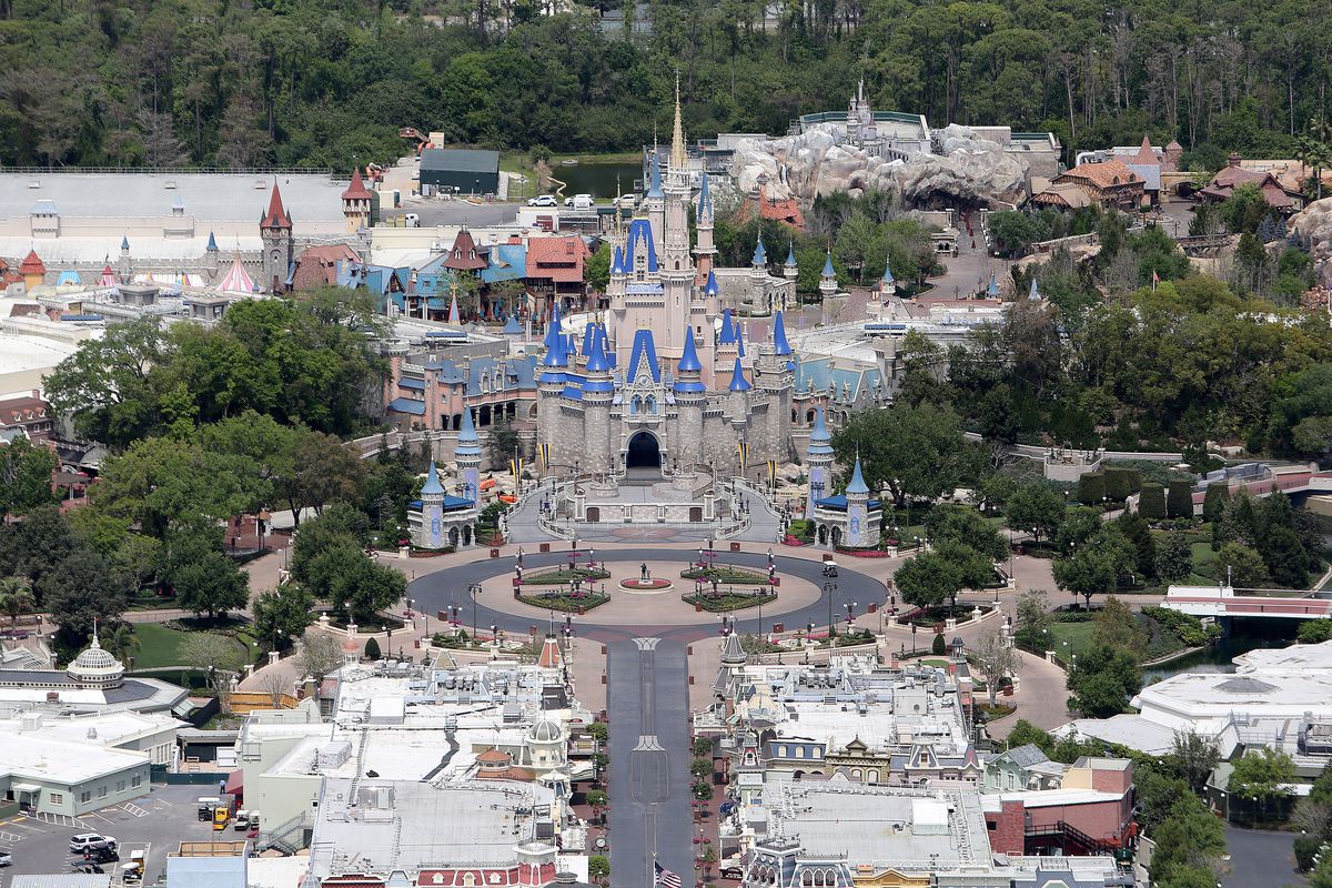 City Of Orlando, Theme Parks Empty As Coronavirus Threat Remains