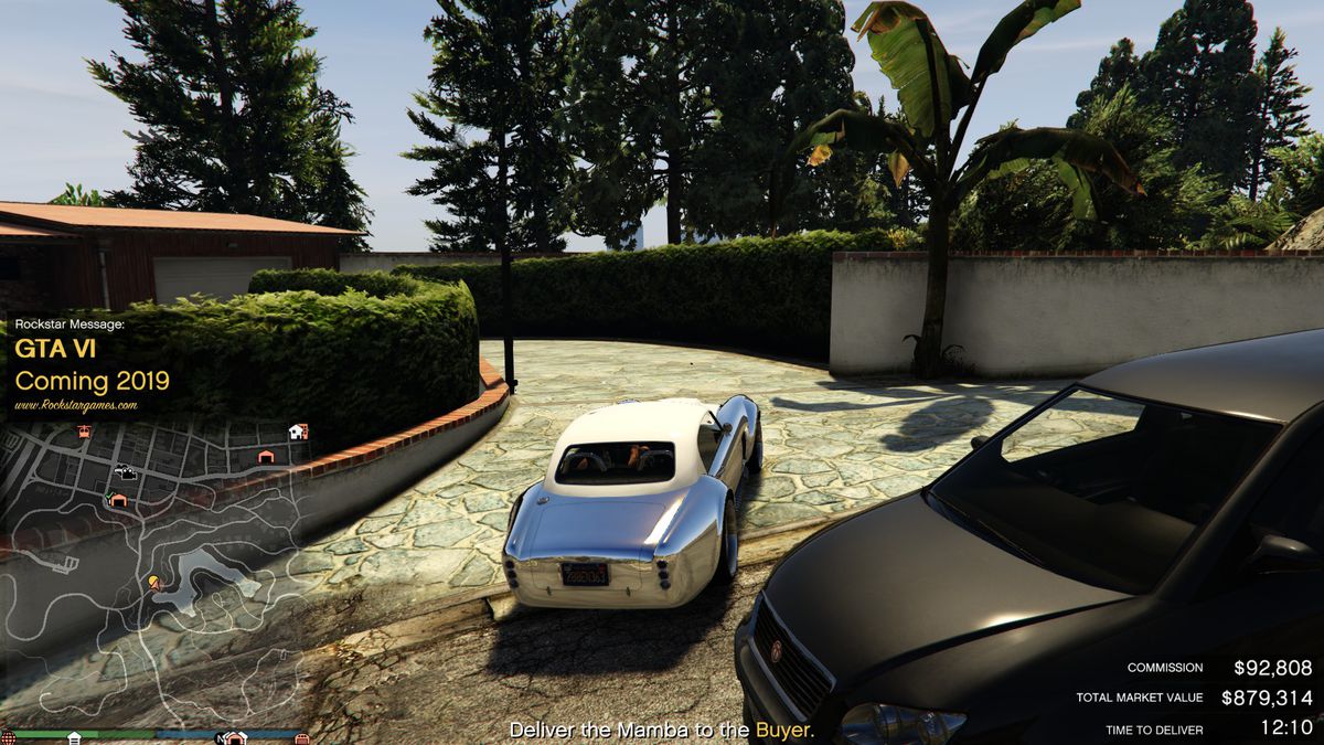 Grand Theft Auto Online ‘GTA VI Coming 2019’ pop-up