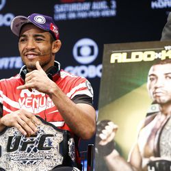 UFC 163 press conference and open workout photos