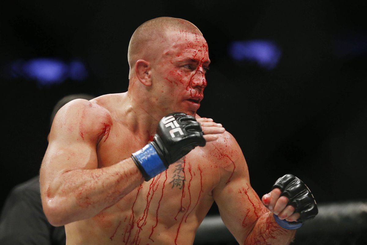 MMA: UFC 217-Bisping vs St-Pierre