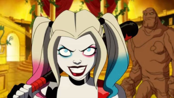Harley Quinn and Clayface prepare for a fight in the DC Universe animated show