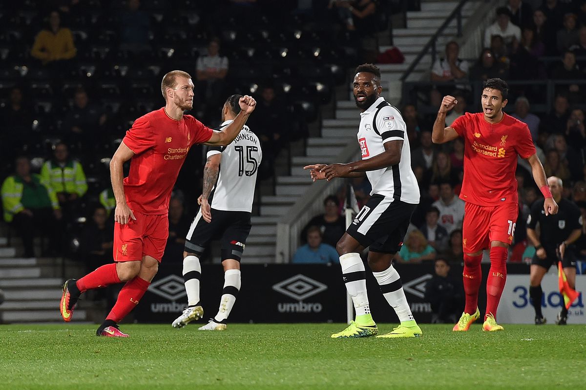 Derby County v Liverpool - EFL Cup Third Round
