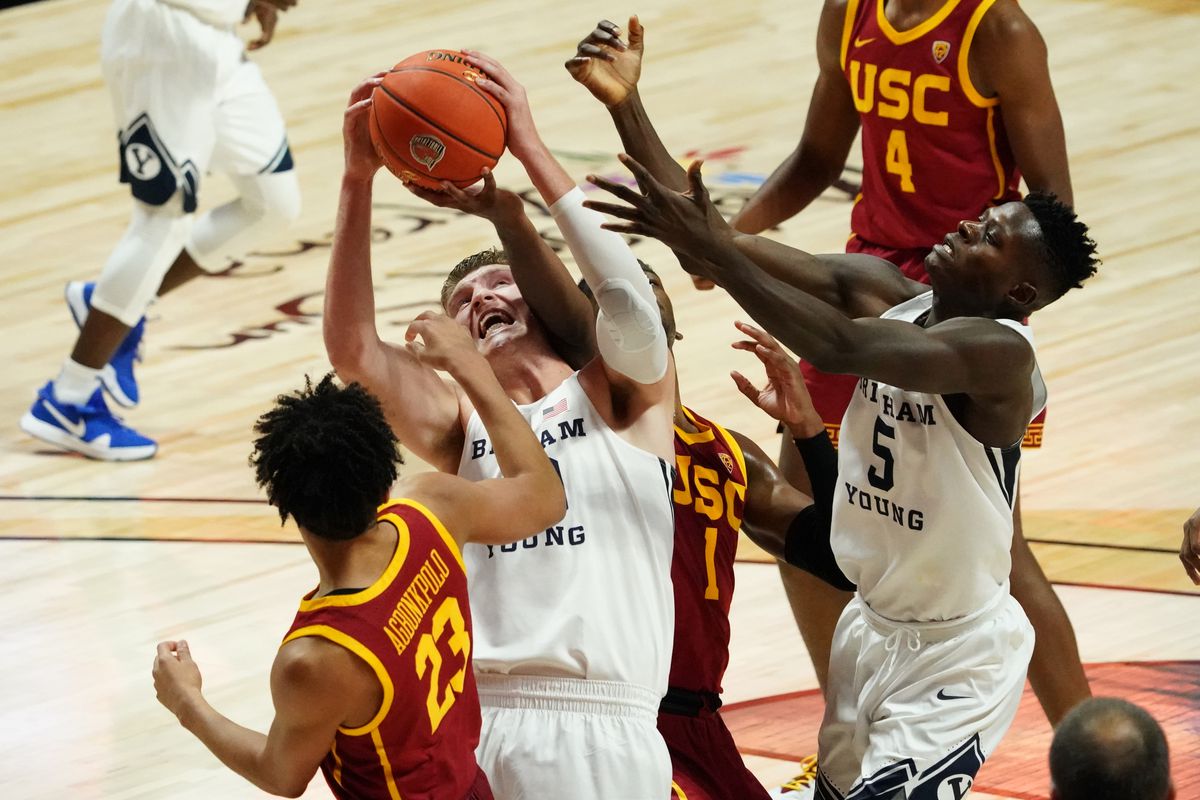 NCAA Basketball: Roman Legends Classic-Southern California at Brigham Young