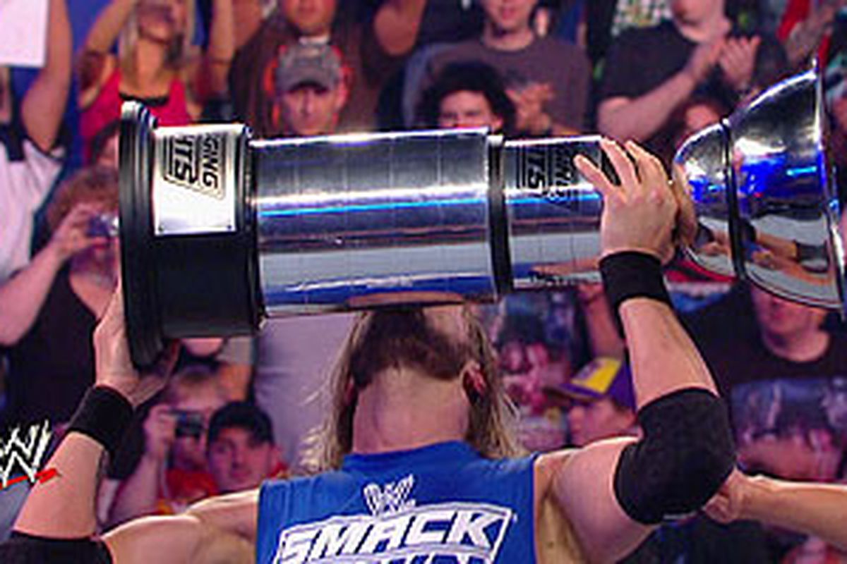 Edge led Team Smackdown to their second straight Bragging Right's victory. (Photo via <a href="http://www.wwe.com/content/media/images/3883682/16096998">WWE.com</a>
