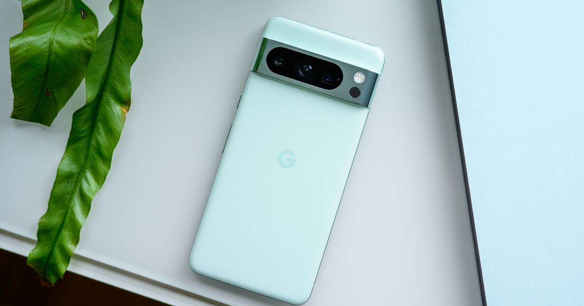 Googles Pixel 8-Telefone kommen jetzt in einer neuen Mintfarbe