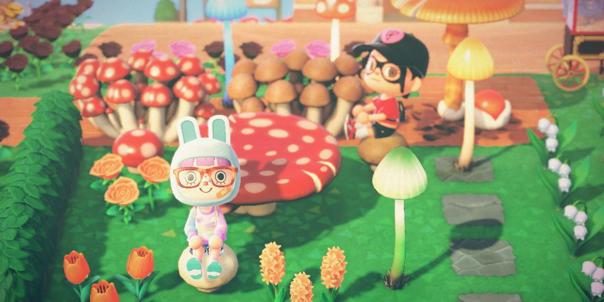 Animal Crossing MushWreath Digital Art