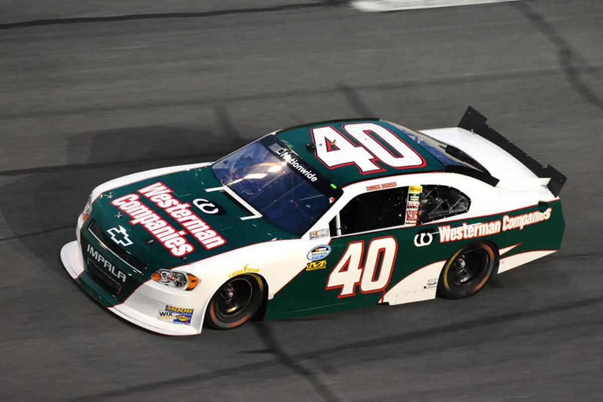 Mike Bliss recorded 10 consecutive top-20 finishes in the Key Motorsports Chevrolet during the 2010 season, a string that began at Daytona in July.
