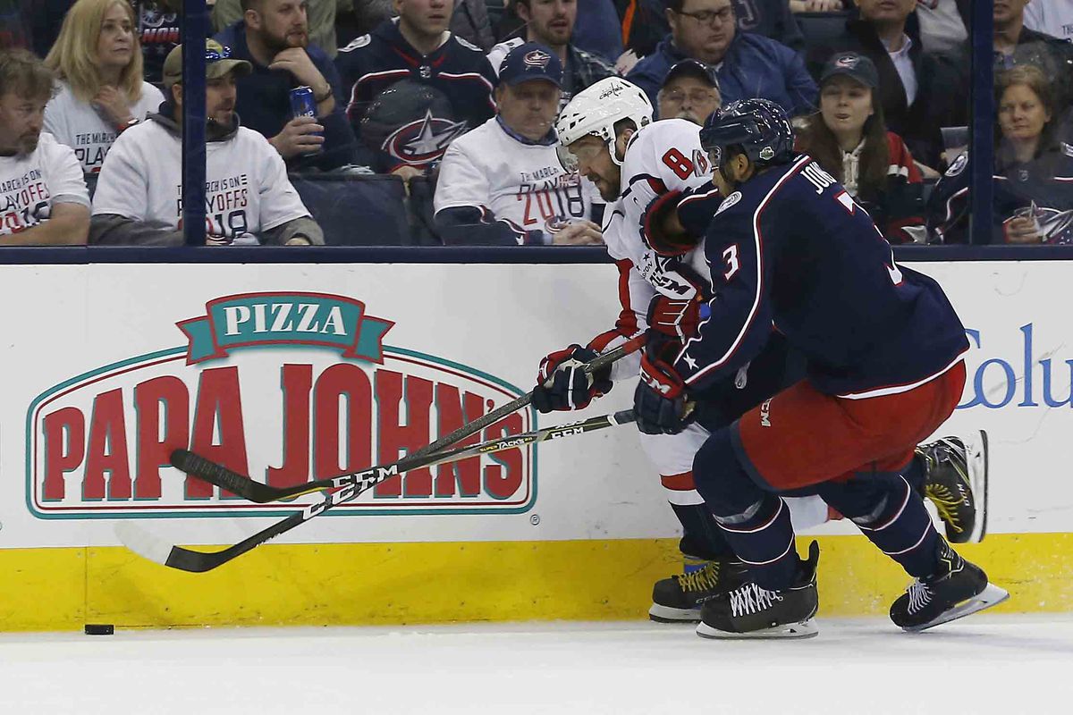 NHL: Stanley Cup Playoffs-Washington Capitals at Columbus Blue Jackets