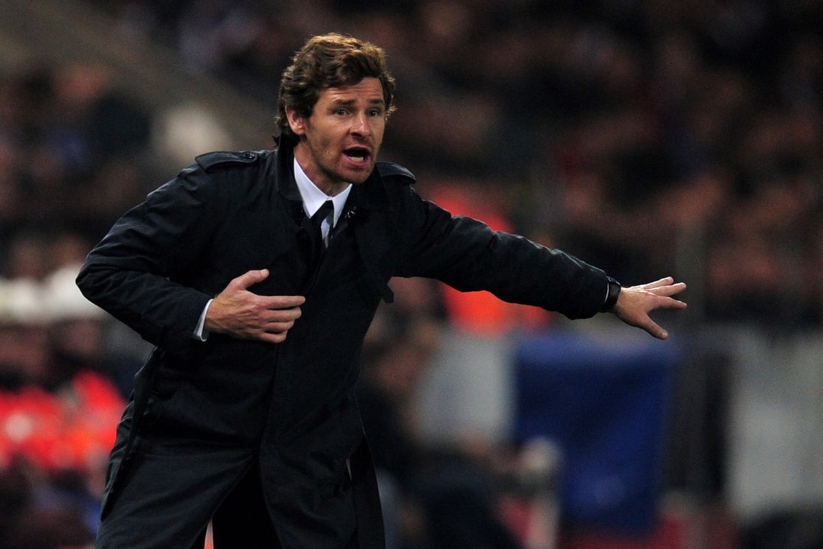 GENK, BELGIUM - NOVEMBER 01:  Chelsea Manager Andre Villas Boas gestures during the UEFA Champions League Group E match between KRC Genk and Chelsea at the KRC Genk Arena on November 1, 2011 in Genk, Belgium.  (Photo by Jamie McDonald/Getty Images)