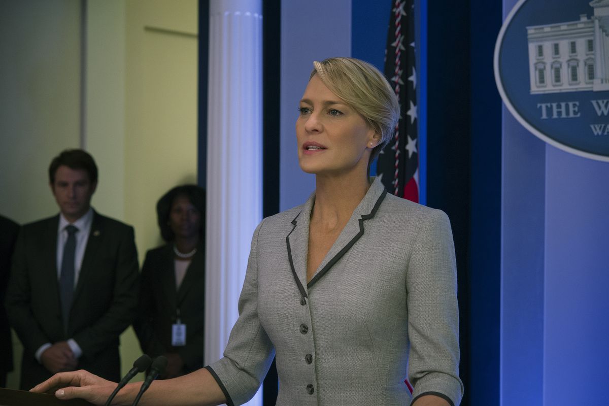 Claire on House of Cards