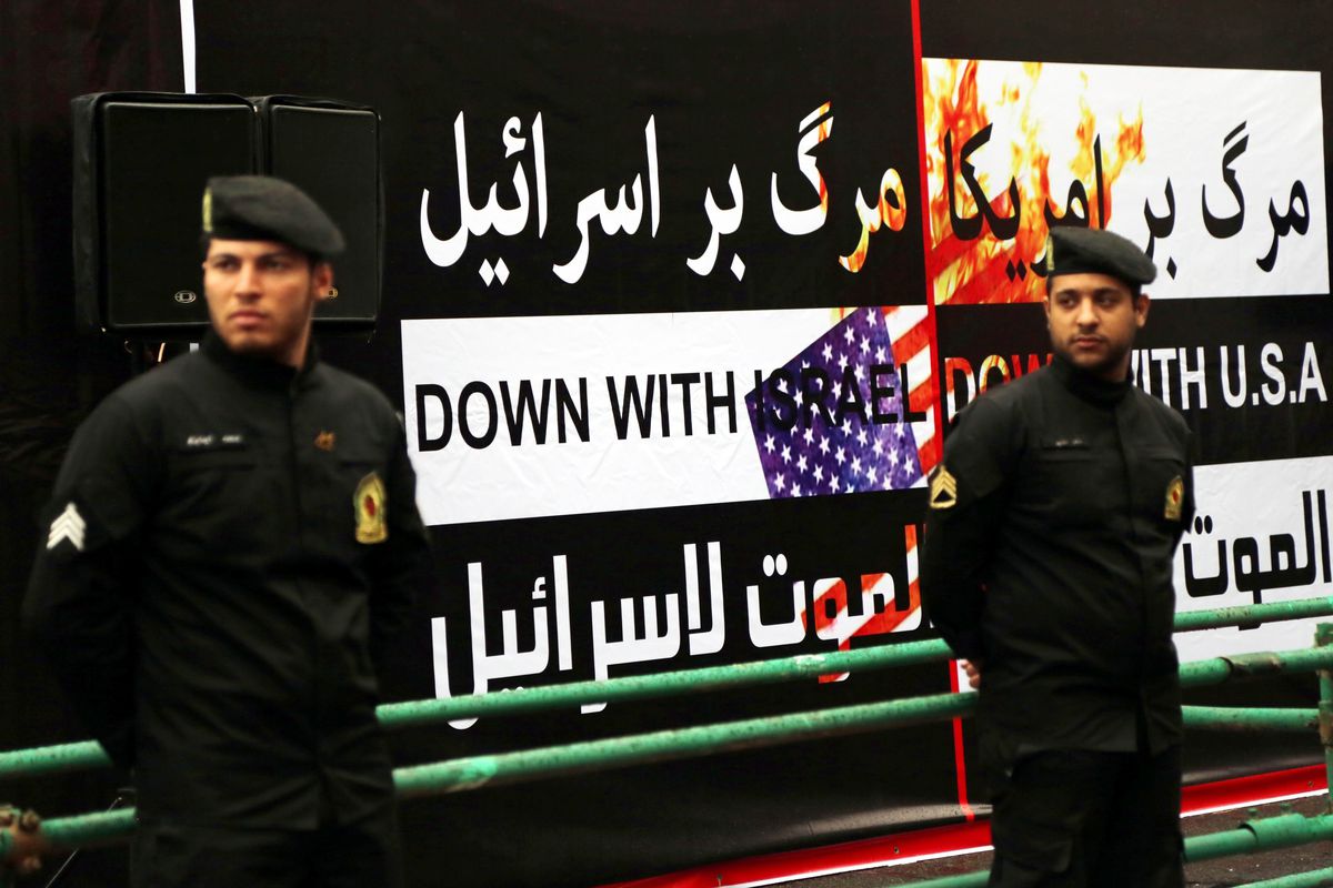 iran protest america