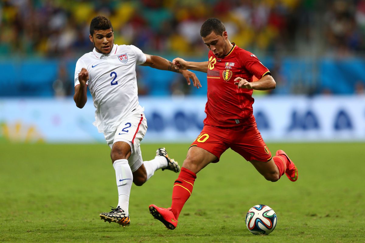 DeAndre Yedlin will want another shot at the Eden Hazards of the world.