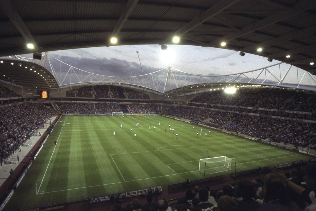 A general view of the Reebok Stadium
