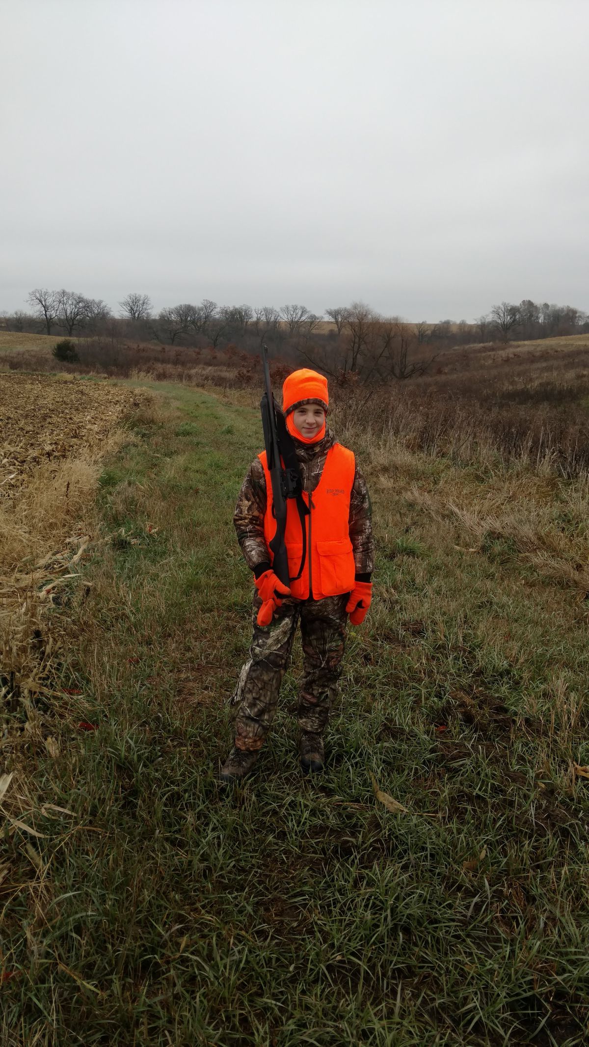 Will Przybylski in the field. Provided photo