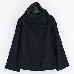 <strong>Zara</strong> Jacket With High Collar, <a href="http://www.zara.com/us/en/woman/blazers/jackets/jacket-with-high-collar-c498010p1295670.html">$119</a>