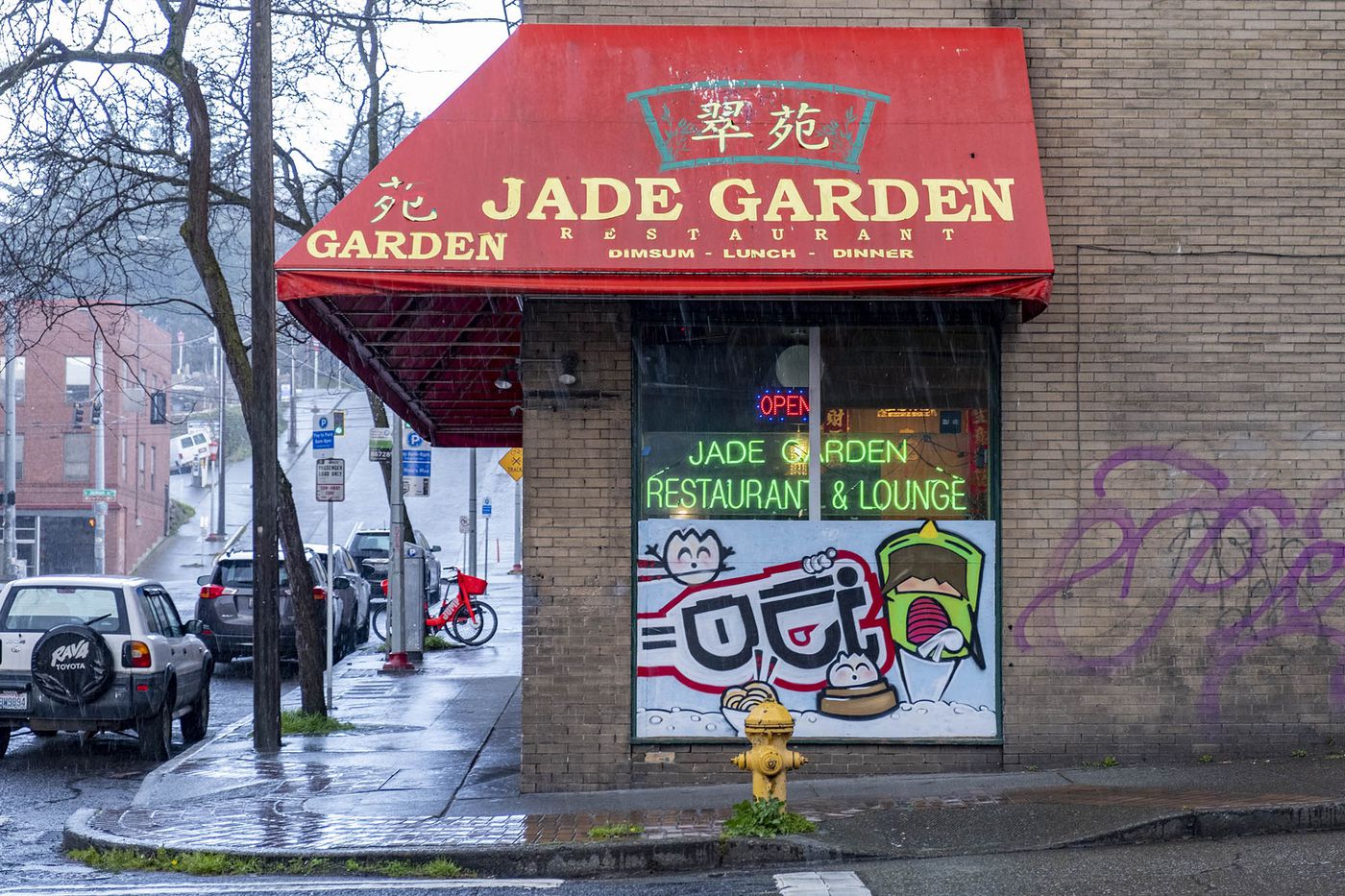 Artists Help Seattles Jade Garden Restaurant Make Storefront Murals - Eater Seattle