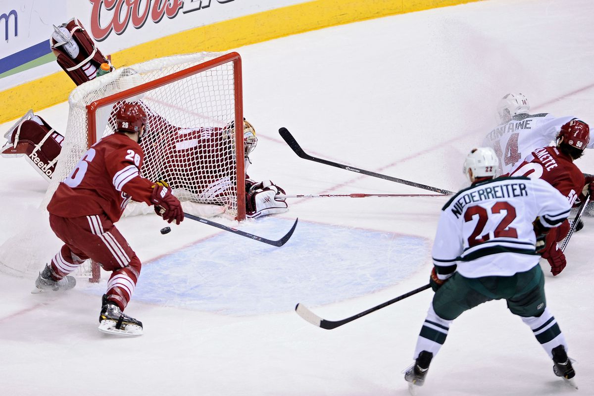 Remember when the Wild could score on these chances? Let's hope they can do it tonight!
