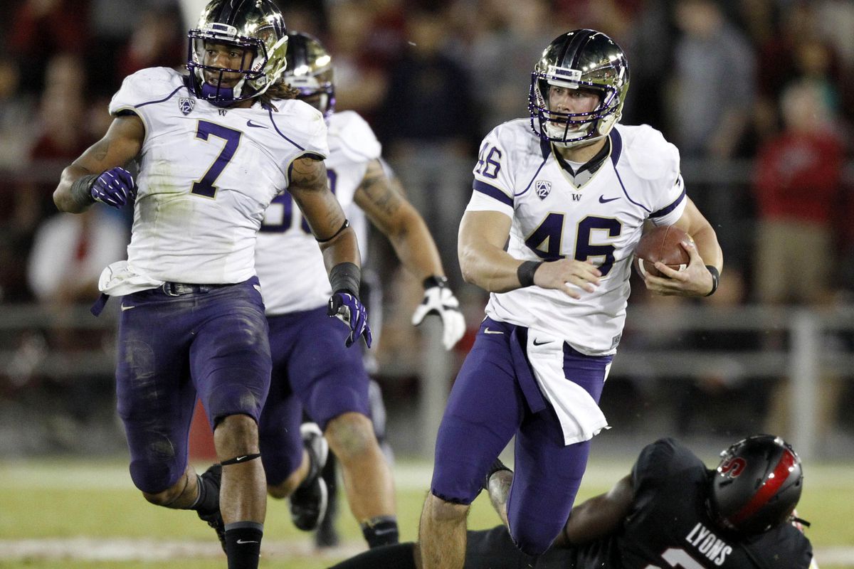 The best fake punt in Husky History just wasn't enough.  Sorry Travis Coons.