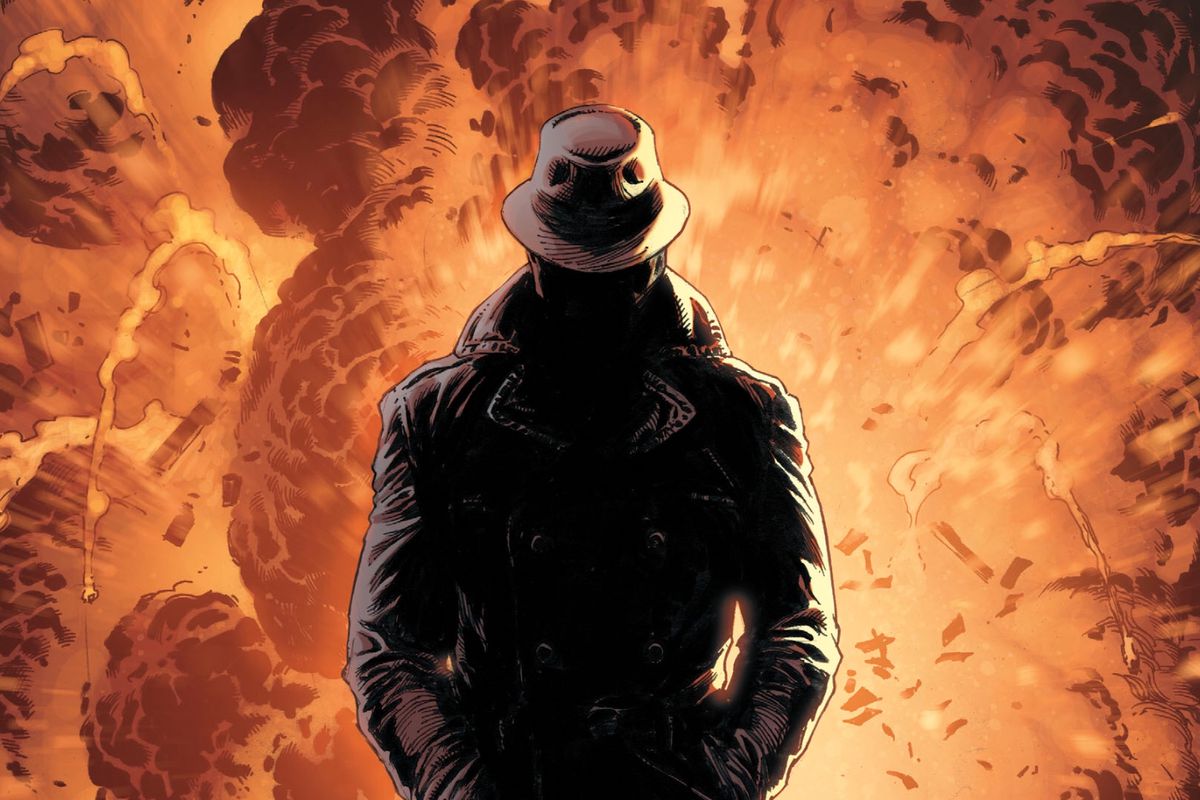 Variant cover of Doomsday Clock #4, DC Comics (2018).