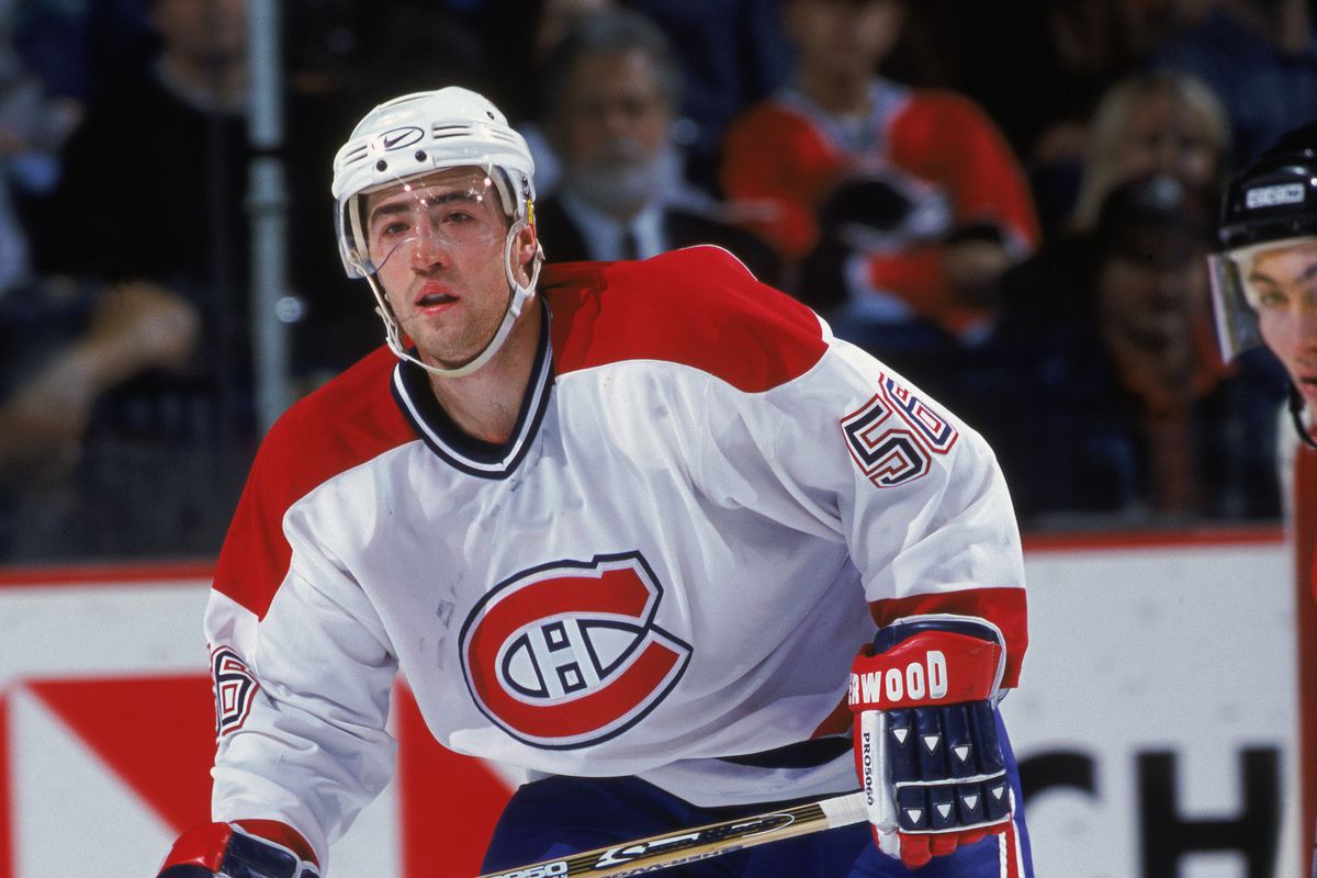 Stephane Robidas #56 of the Montreal Canadiens skates.
