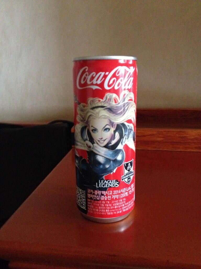 Now you can share a Coke with a League of Legends character