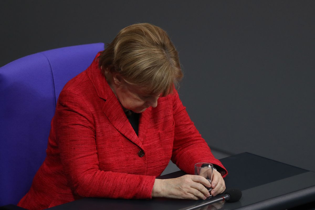 Bundestag Meets For First Time Since Coalition Failure