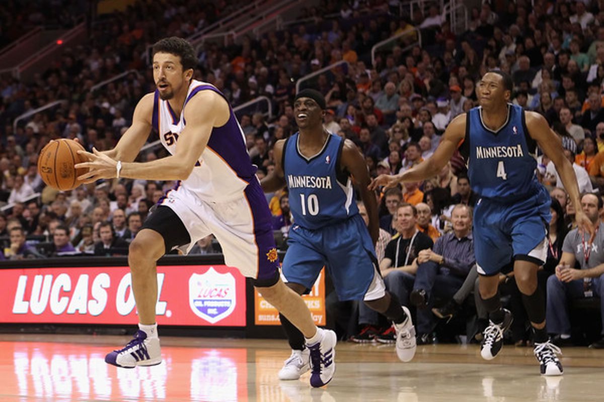 Thanks to the lockout, we don't have to spend 2 months arguing over Hedo Turkoglu!  (Photo by Christian Petersen/Getty Images)
