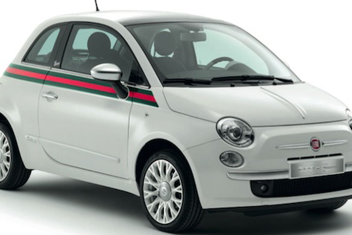 Look! It's the new Gucci Fiat 500. Image courtesy of Gucci