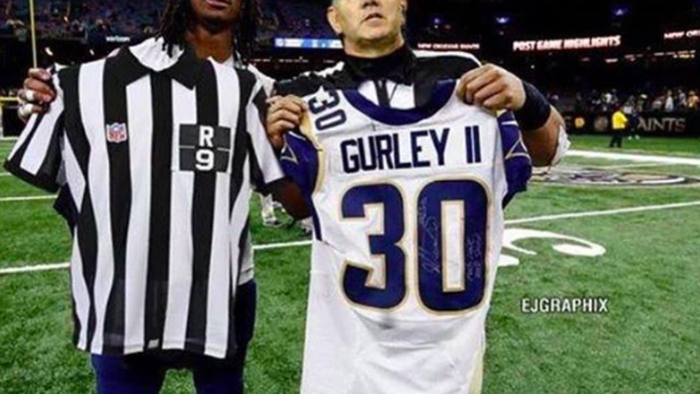 Todd Gurley's fake photo with a ref tricked Mike Francesa and ...