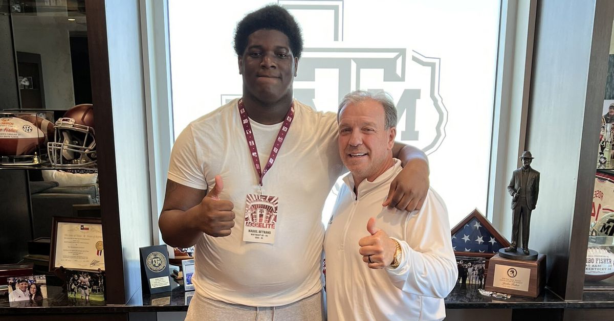 OL Naquil Betrand commits to Texas A&M