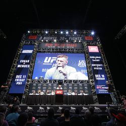 UFC 194 press conference photos