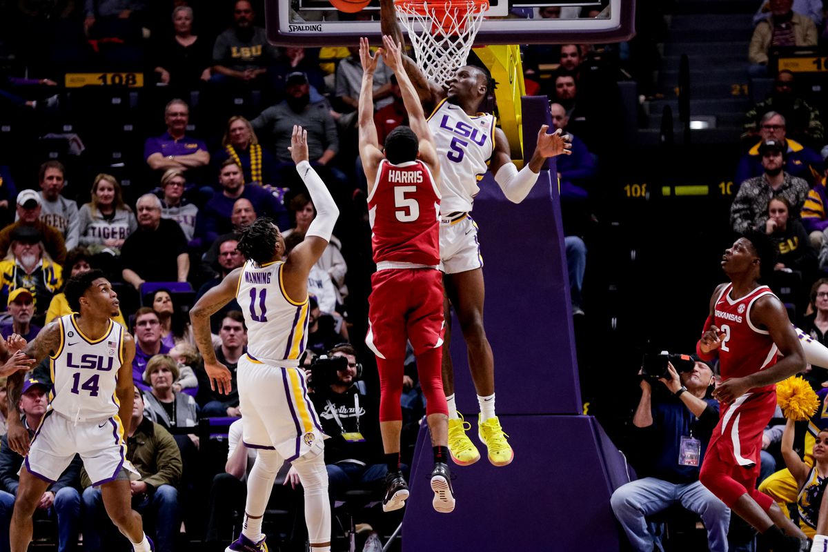 NCAA Basketball: Arkansas at Louisiana State