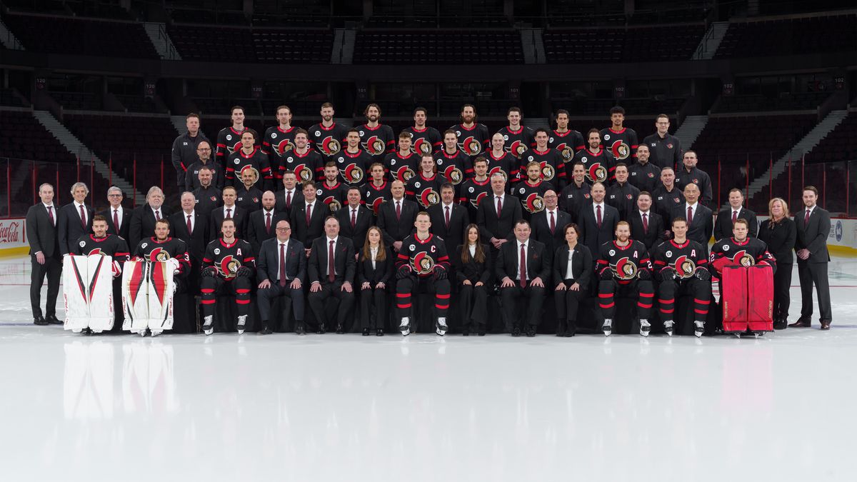 2021-22 Ottawa Senators NHL Team Photo