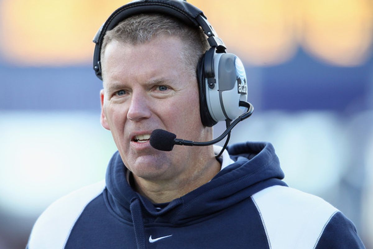 Randy Edsall fights to hold back tears after learning his team is only ranked No. 2.