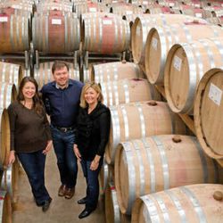 The Ponzi children, from the left: Luisa Ponzi, winemaker; Michel Ponzi, CEO; Maria Ponzi, Director of Sales and Marketing. 
