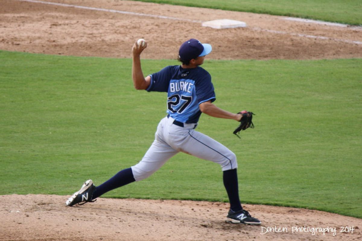 Brock Burke was part of a 2014 draft that could become a productive one for the Rays
