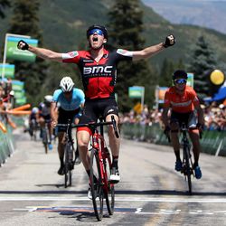 Brent Bookwalter wins Stage 2 of the Tour of Utah at Snowbasin Resort on Tuesday, Aug. 1, 2017.