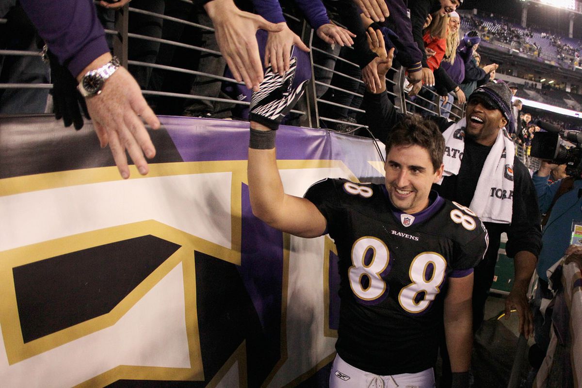 Dennis Pitta is returning to the practice field Wednesday. 