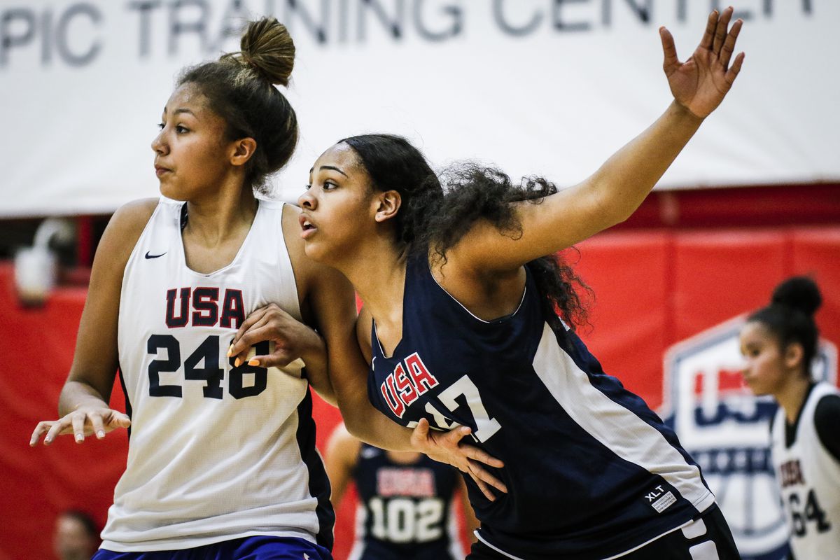 篮球:5月25日美国女篮U17世界杯选拔赛