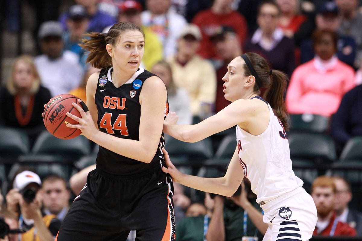NCAA Womens Basketball: Final Four-Oregon State vs Connecticut