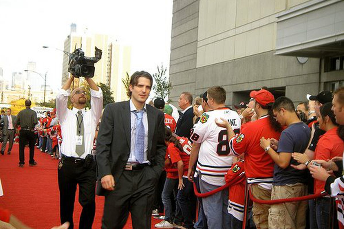 Remember when the Chicago Blackhawks held a red carpet parade before their 2008 home opener? Yeah, the Preds are going to ruin their 2010 playoff party, too.