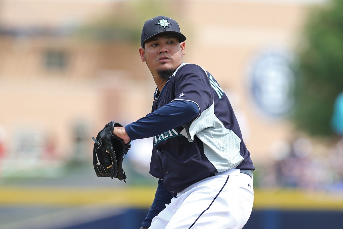Felix Hernandez in his final tune up of the spring. 