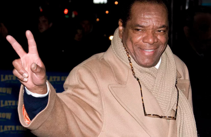In this Dec. 21, 2009, file photo, John Witherspoon leaves a taping of “The Late Show with David Letterman” in New York. Witherspoon’s manager Alex Goodman confirmed late Tuesday, Oct. 29, 2019, that Witherspoon died in Los Angeles.&nbsp;AP Photo/Charles Sykes