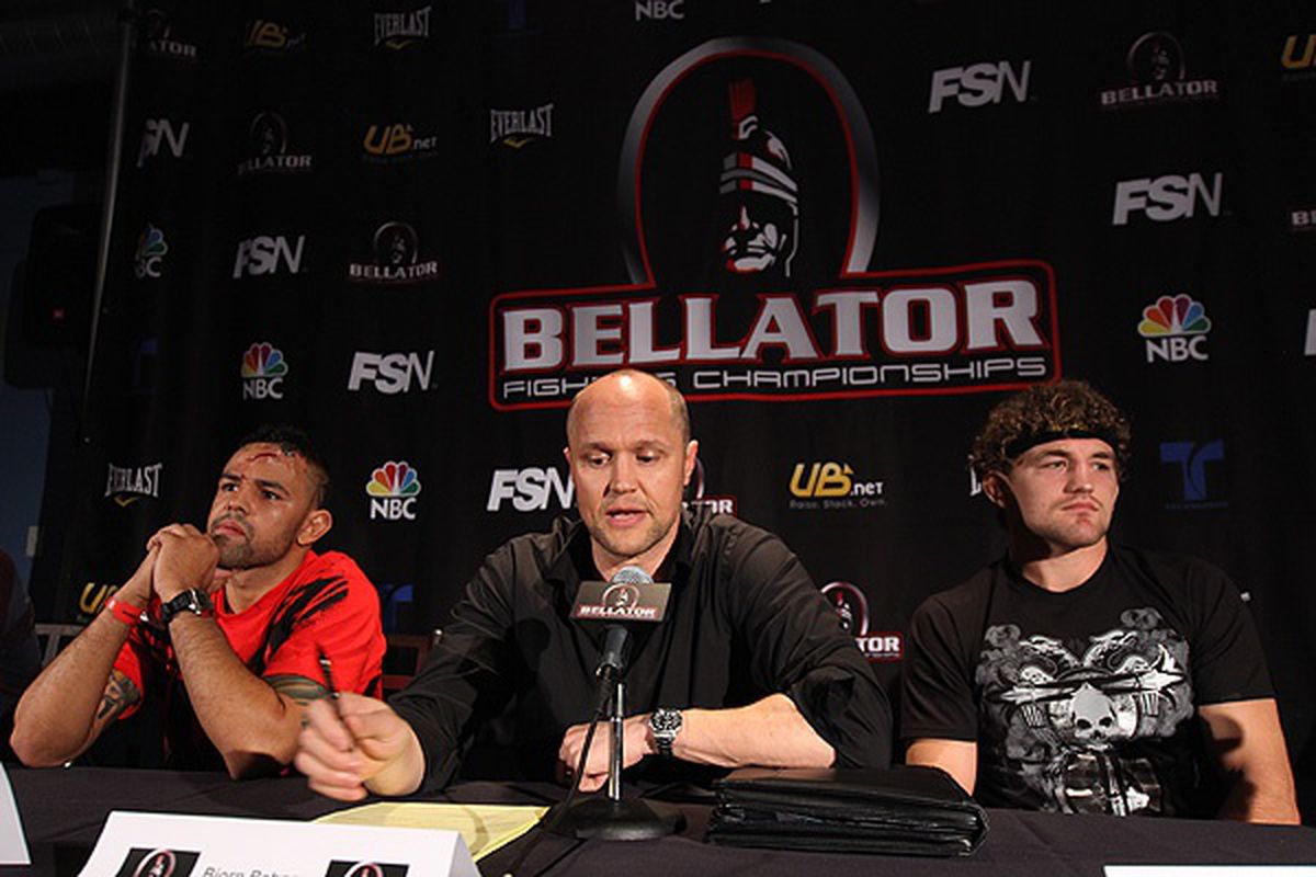 Bellator CEO Bjorn Rebney isn't to blame for Bellator's roller coaster ratings, but he might be the only person who can convince MTV2 that competing with the UFC on Saturdays is detrimental to the promotion's success.