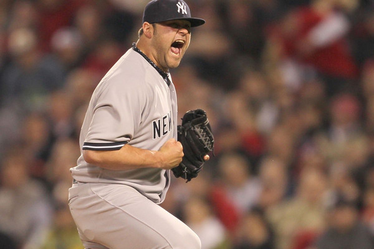 It's been awhile since we've seen Joba celebrate.