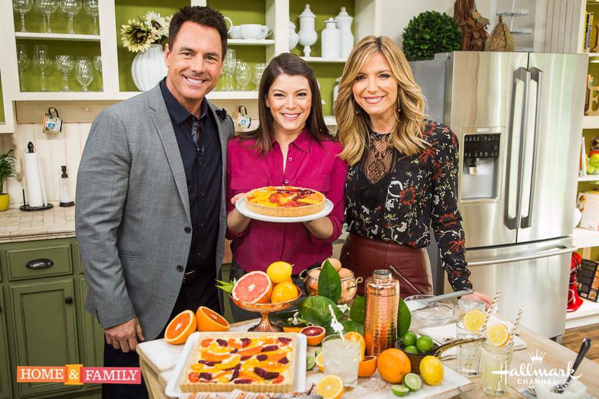 Gail Simmons on an episode of Hallmark Channel's Home &amp; Family